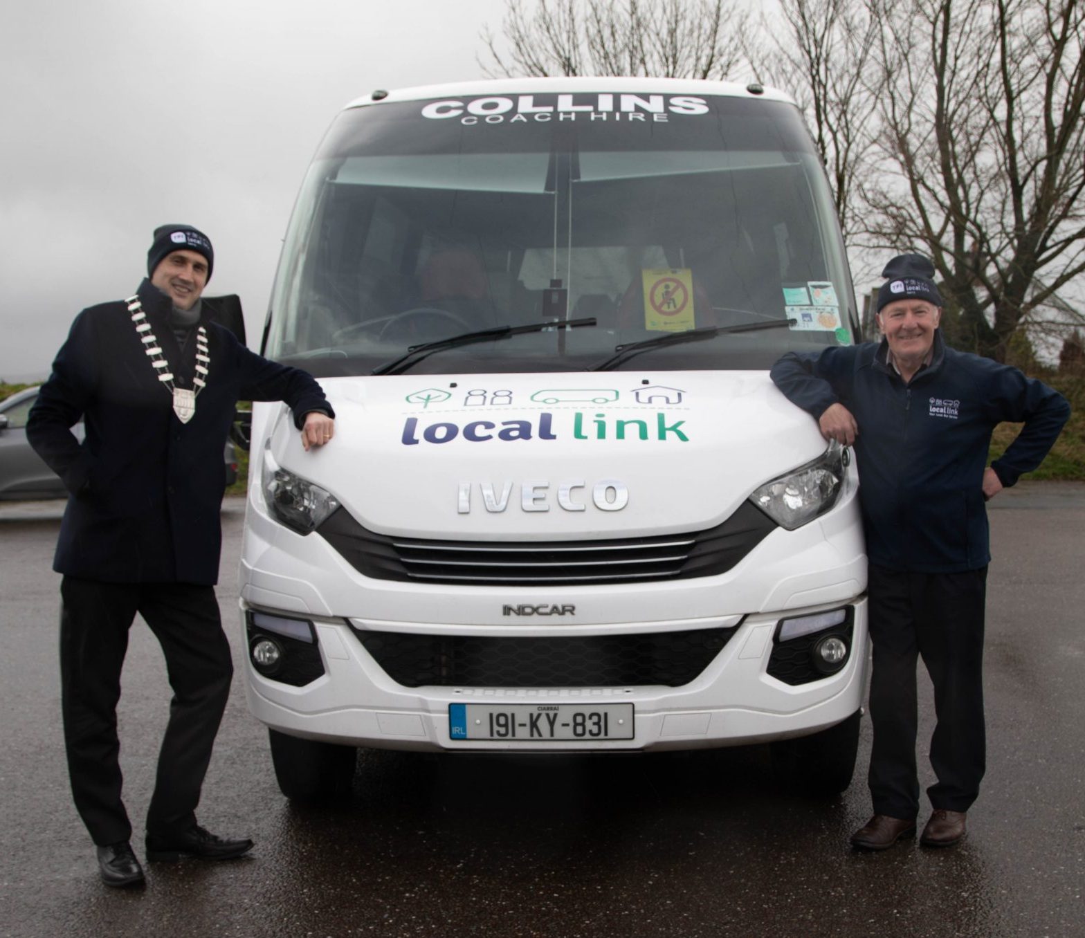 Mayor Patrick O' Connor - Scarteen & Donal Nelligan, Collins Coach Hire