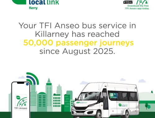 50,000 JOURNEYS AND COUNTING IN KILLARNEY